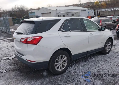 2019 Chevrolet Equinox Ls z USA, uszkodzony, nr VIN 3GNAXHEV8KS504723